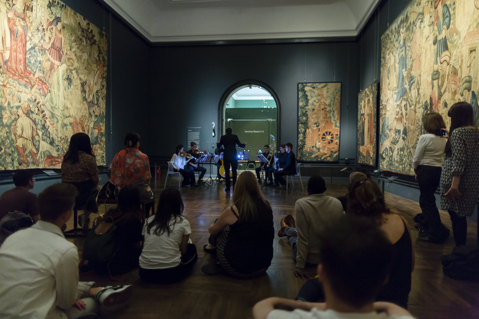 Royal College of Music playing at the V&A's Reveal Festival