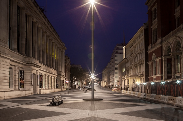 Exhibition road looking north