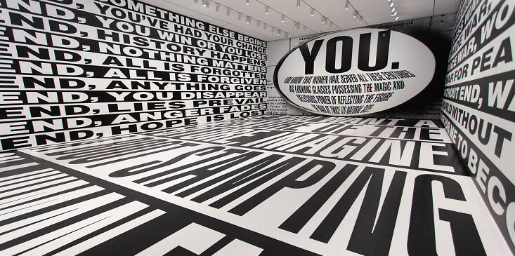 Barbara Kruger: Thinking of You. I Mean Me. I Mean You, at Serpentine South