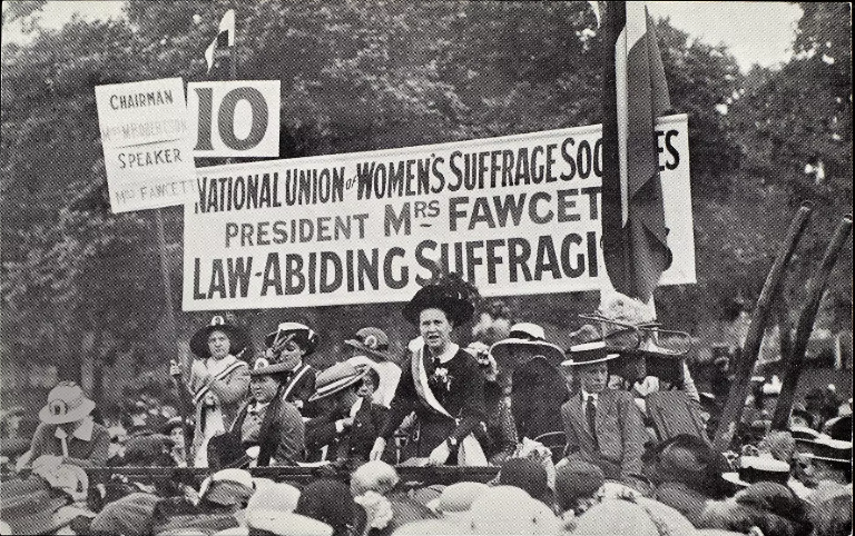 Suffragettes in Hyde Park