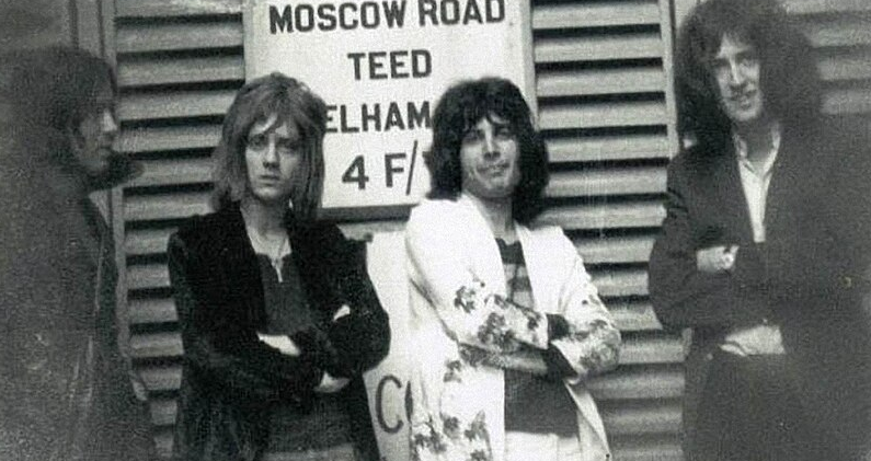 Queen at Imperial College campus - 1970