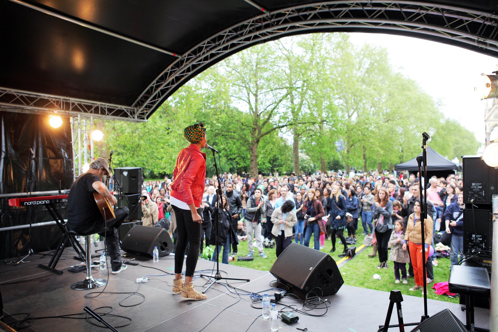 IMANY, Kensington Gardens Stage, Music Day 2012