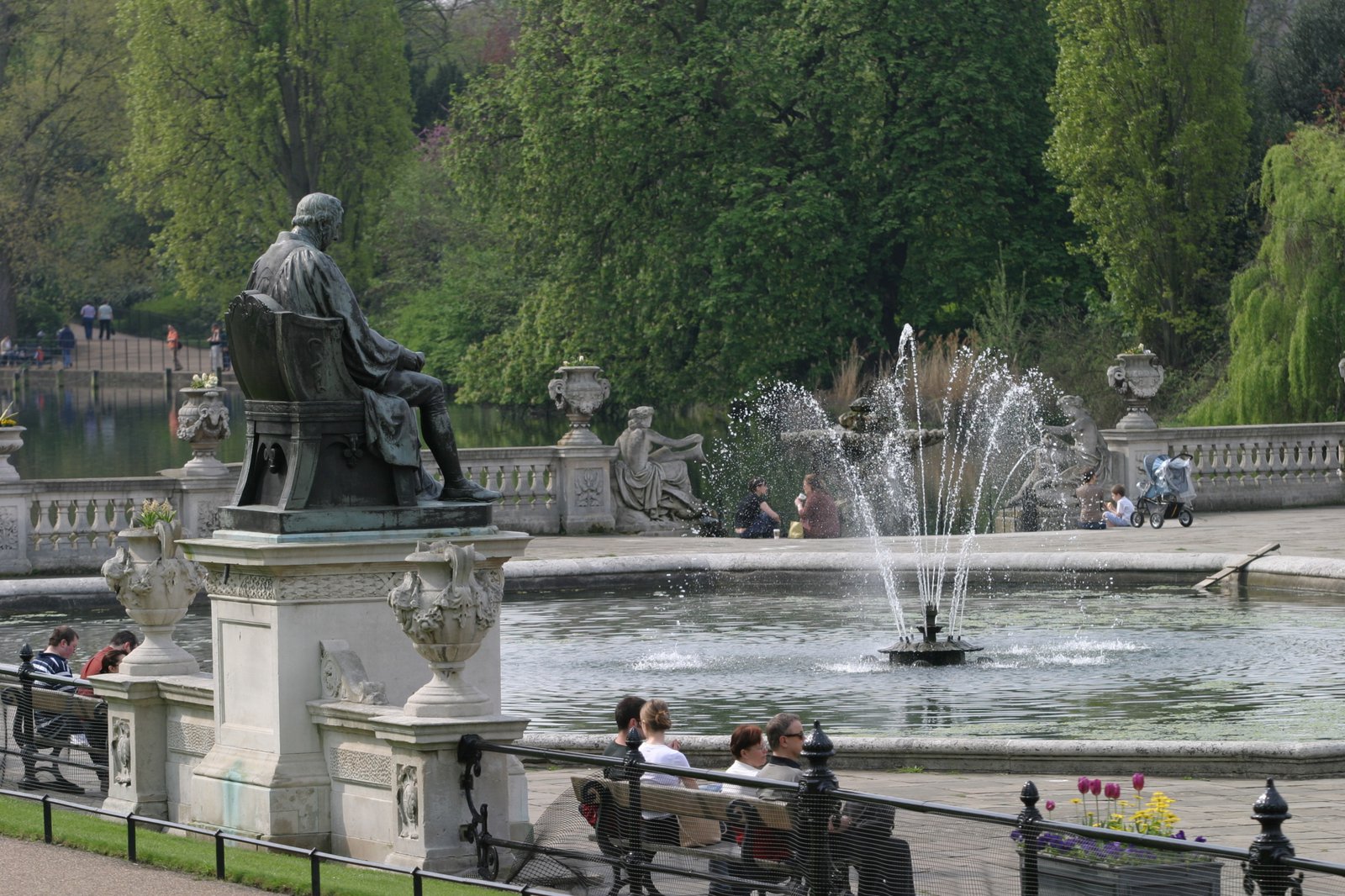 The Italian Gardens, Hyde Park