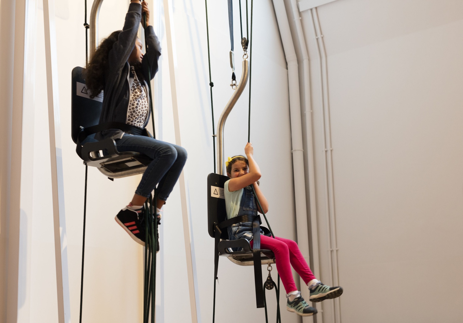 Pulley Up Exhibit, Wonderlab: THe Statoil Gallery, Science Museum