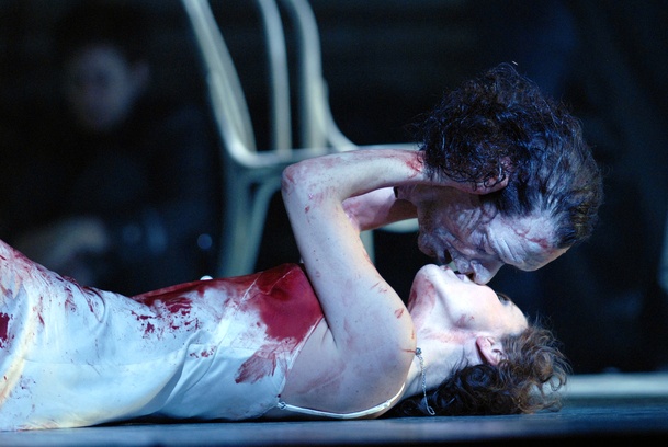 Nadja Michael as Salome Royal Opera House, London, 2008 ROH © Robbie Jack - Corbis. Corbis Entertainmen. Getty Images